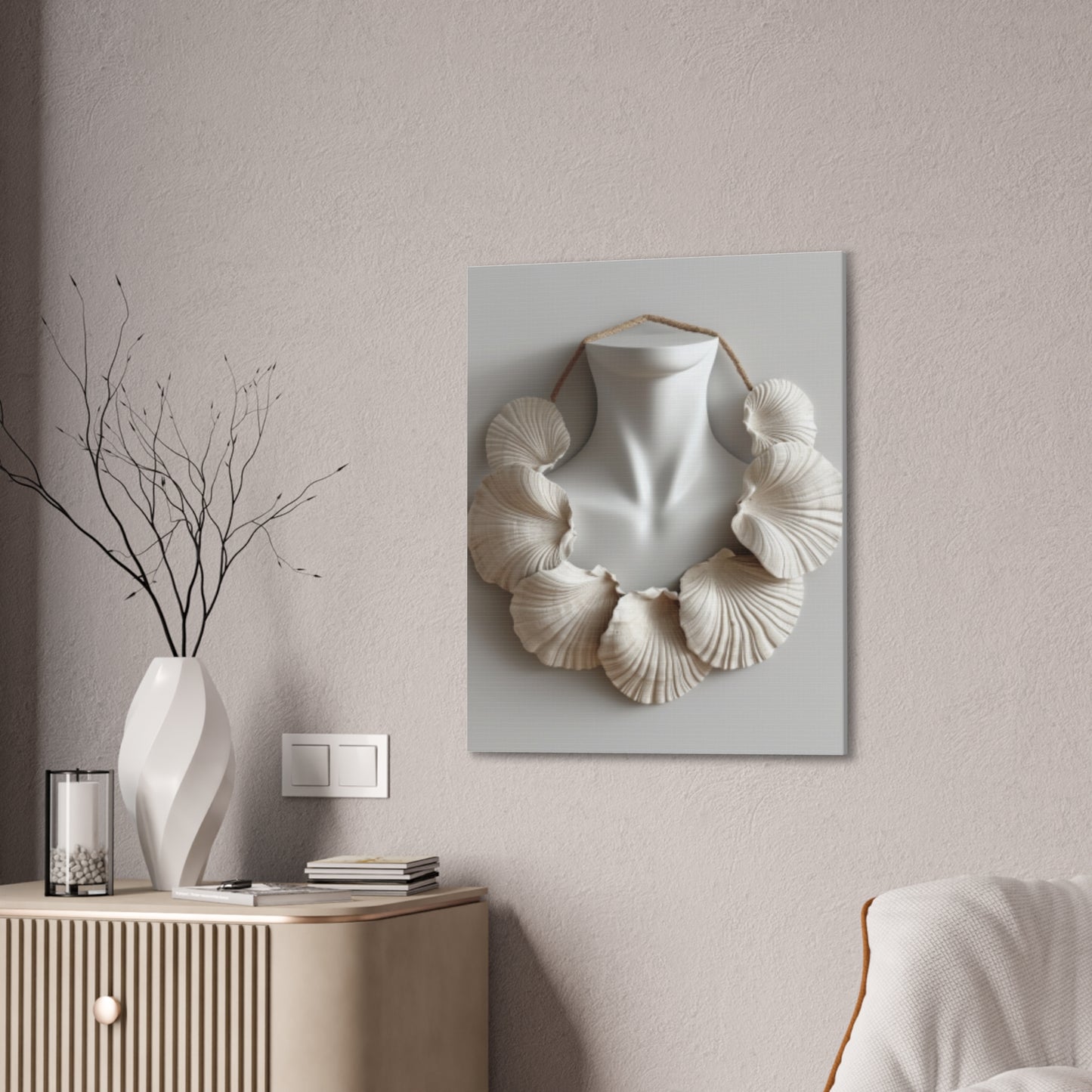 Seashell Serenity Canvas Print