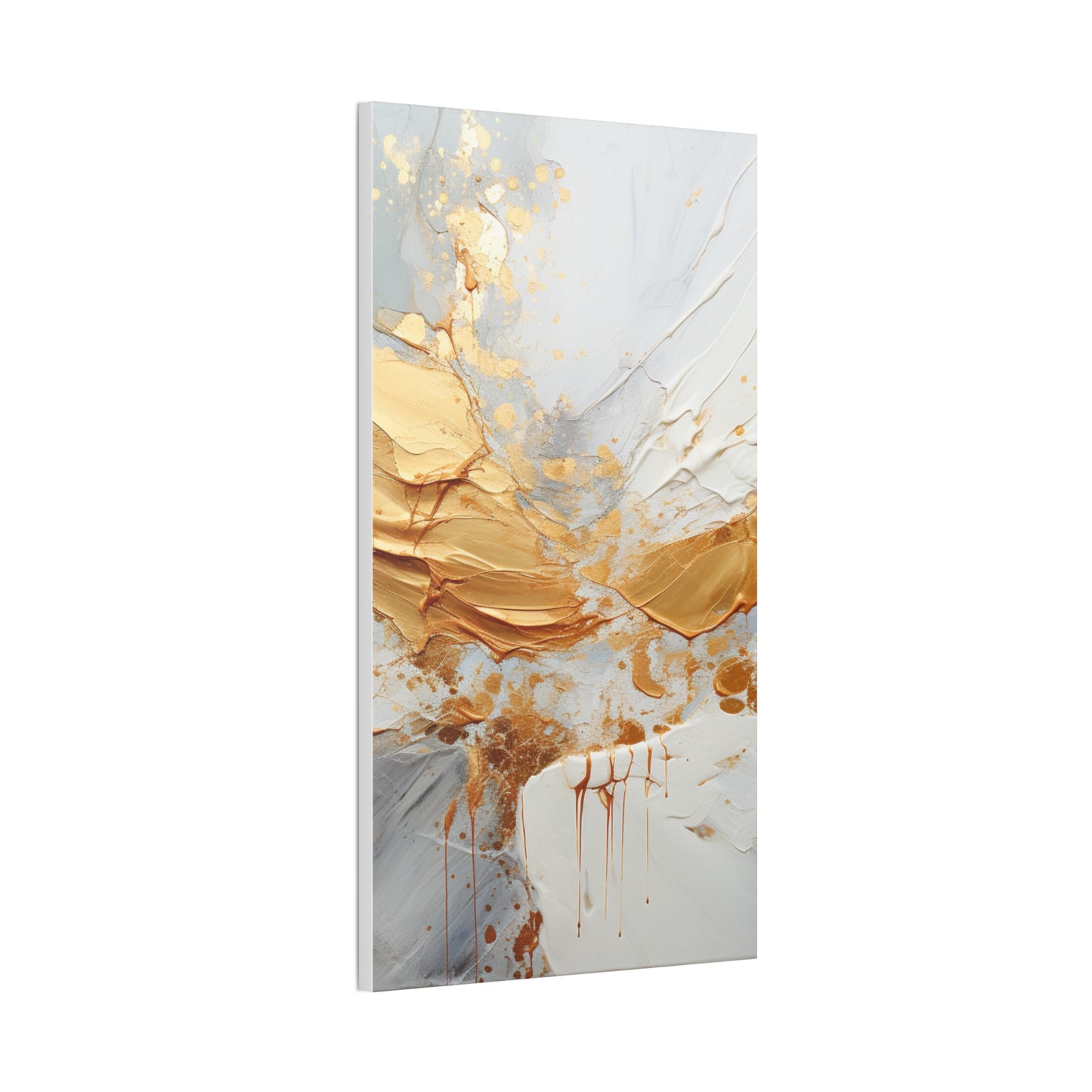 Acrylic Abstract Canvas Print - Richly Textured Artistry