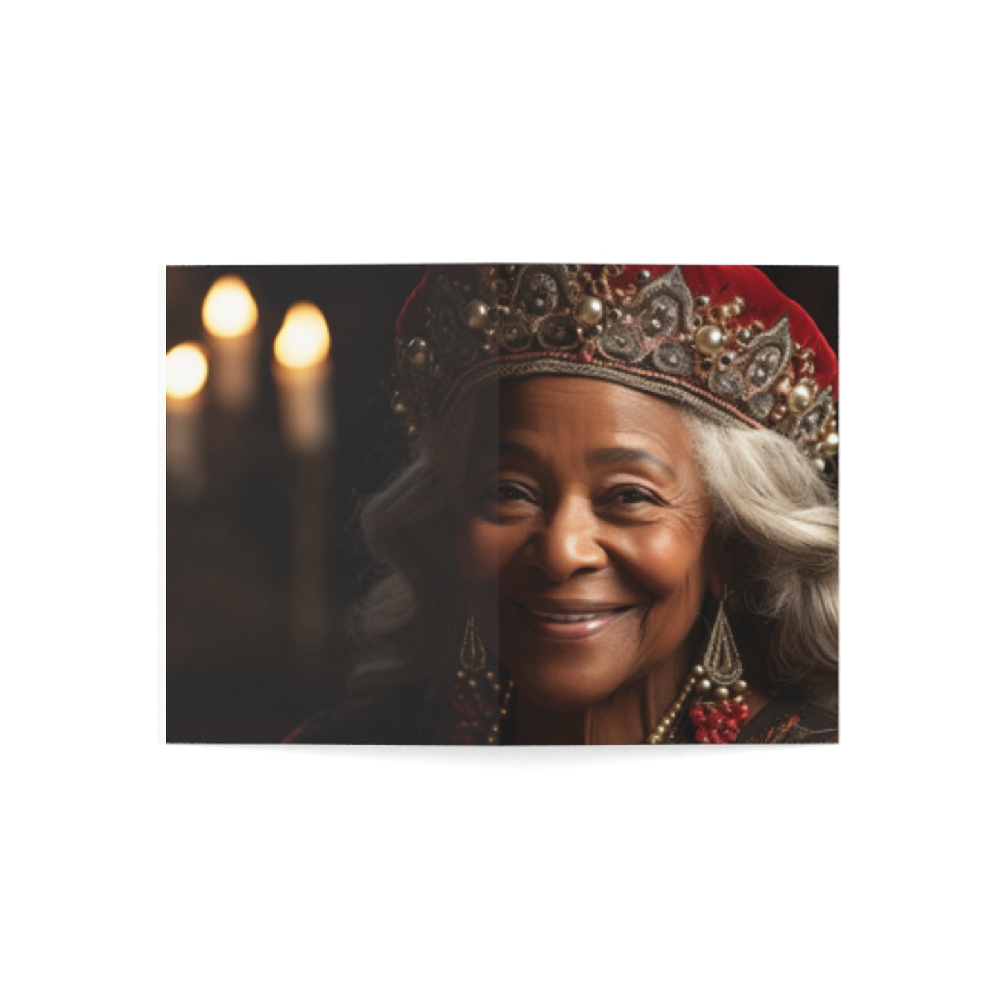 Queen Claus Greeting Cards (1, 10, 30, and 50pcs)