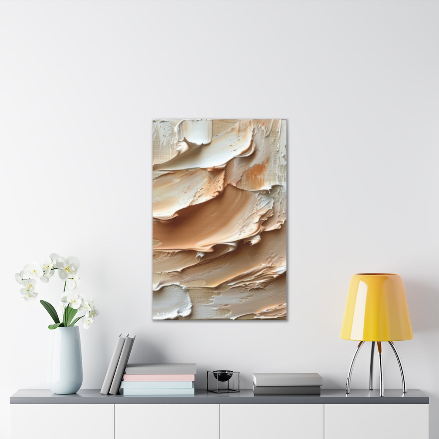 Primary Elegance: A Symphony of Sophistication Canvas Print