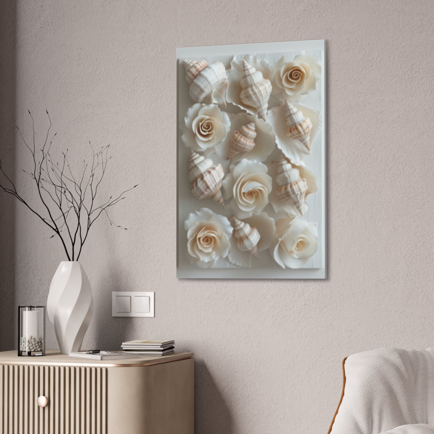 Seashell Serenity Canvas Print