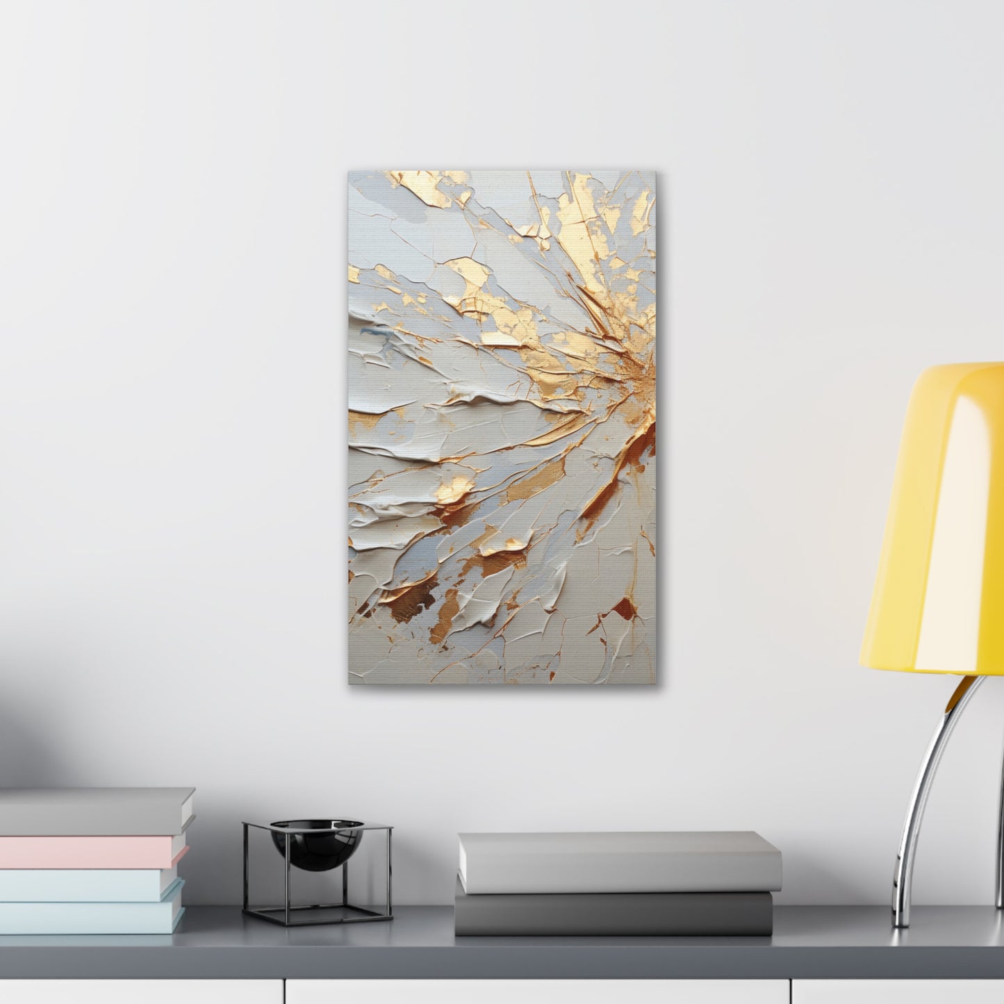 Acrylic Abstract Canvas Print - Richly Textured Artistry