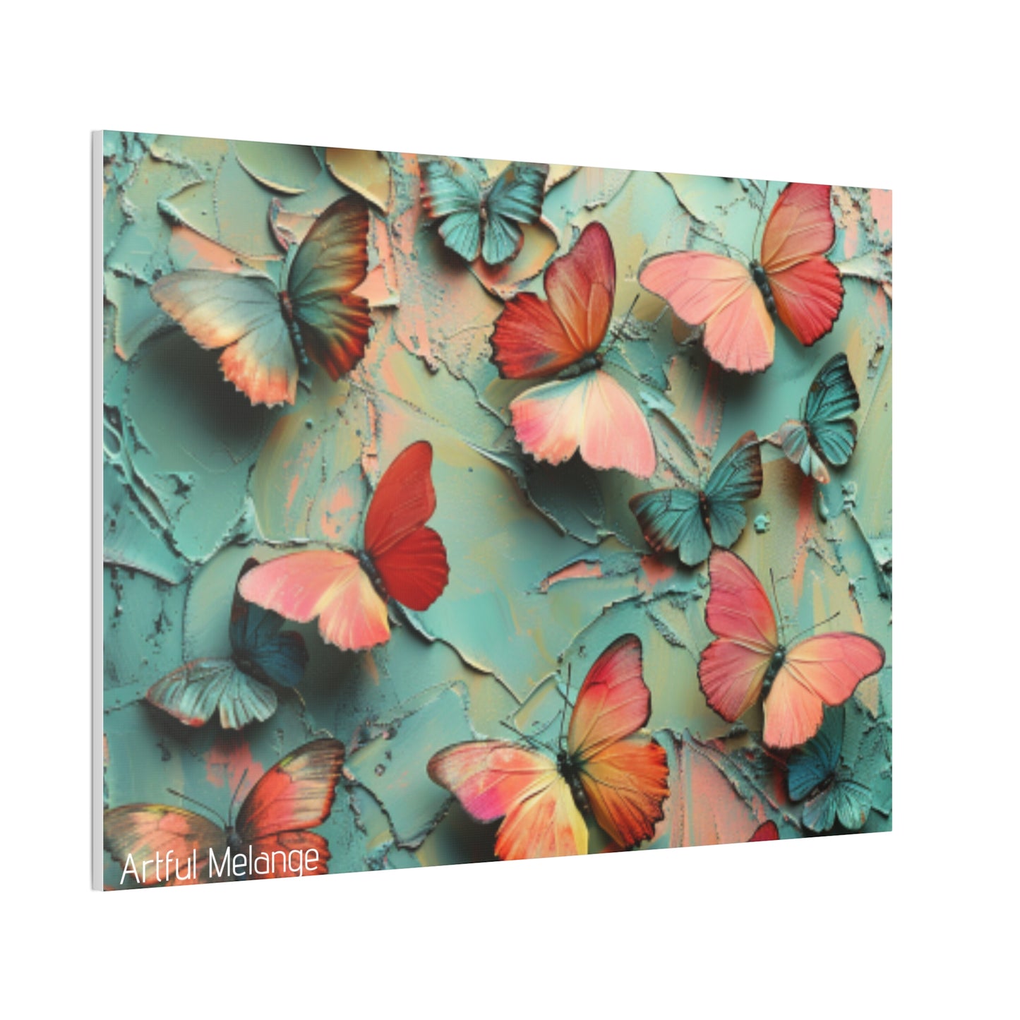 Fluttering Dreams: Butterfly Canvas Print Collection