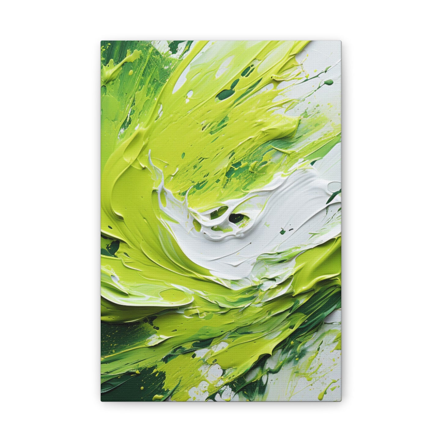 Acrylic Abstract Canvas Print - Richly Textured Artistry