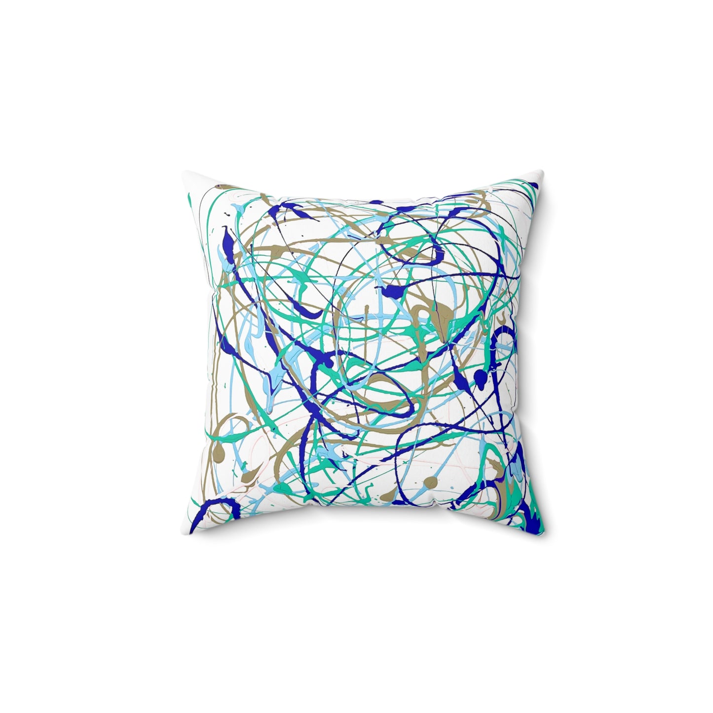 Artistic Abstractions: Abstract Acrylic Art Pillows Collection