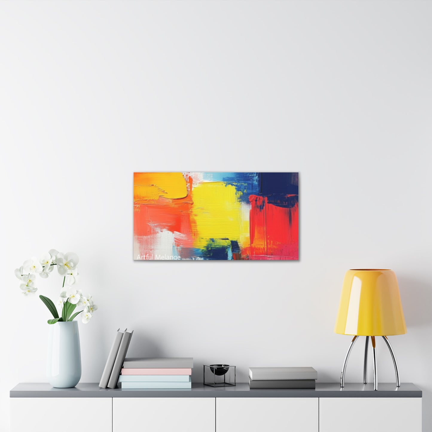 Acrylic Abstract Canvas Print - Richly Textured Artistry