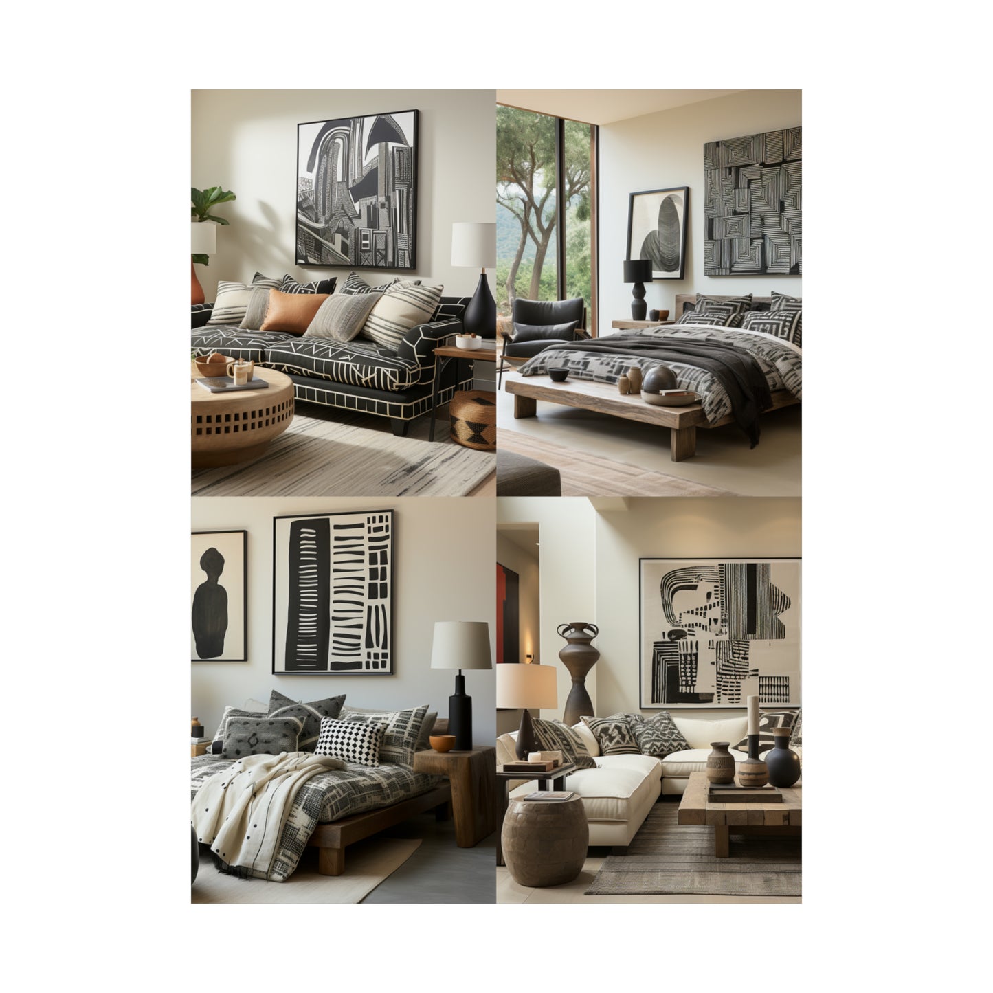 African Essence Matte Vertical Canvas Poster