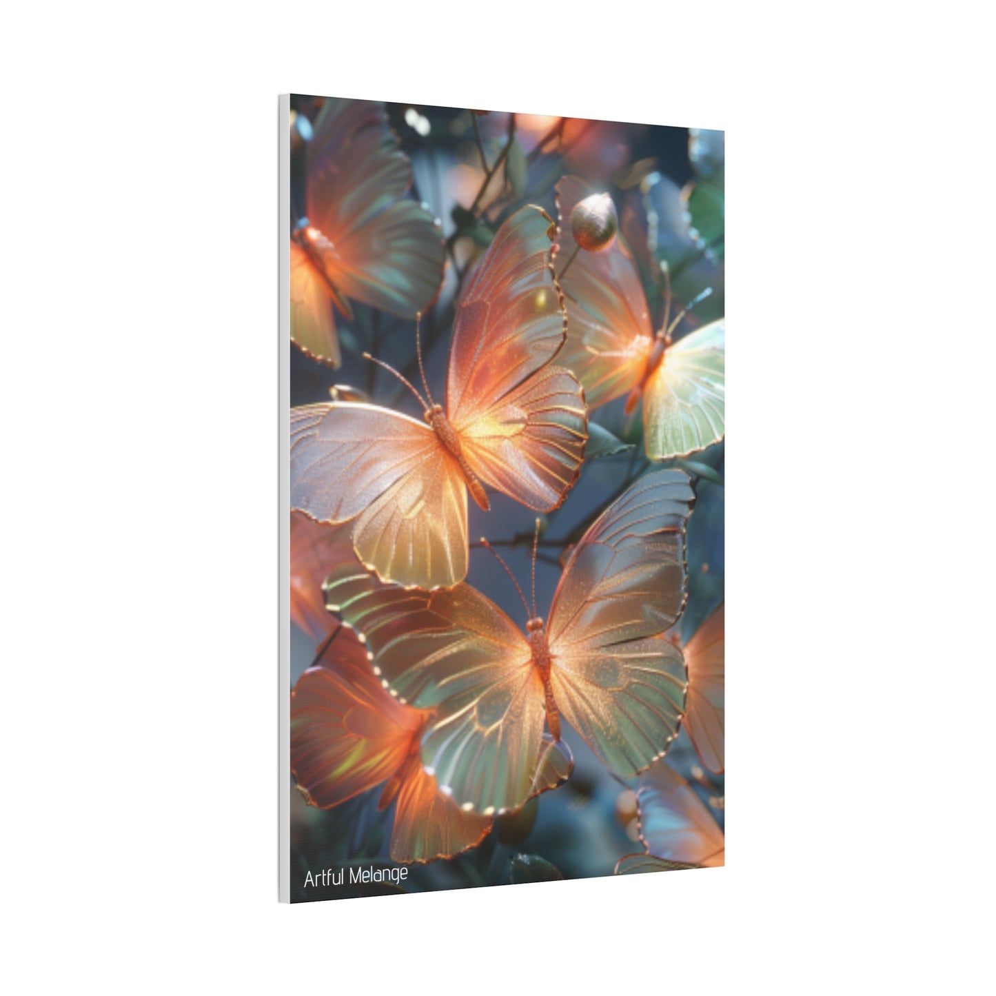 Fluttering Dreams: Butterfly Canvas Print Collection