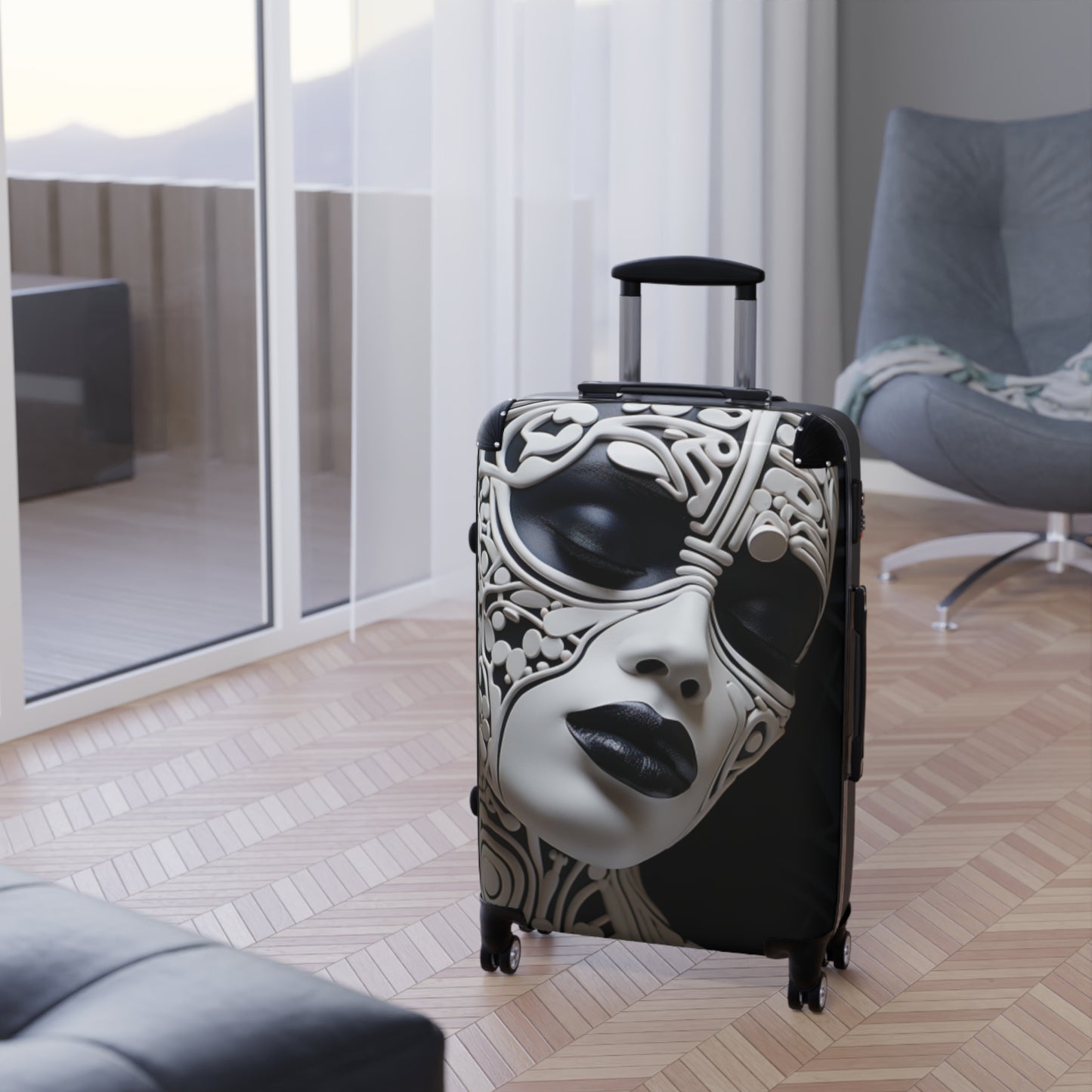 Melanated Jetsetter: Ubuntu Horizon: Stylish Travel Luggage Pieces