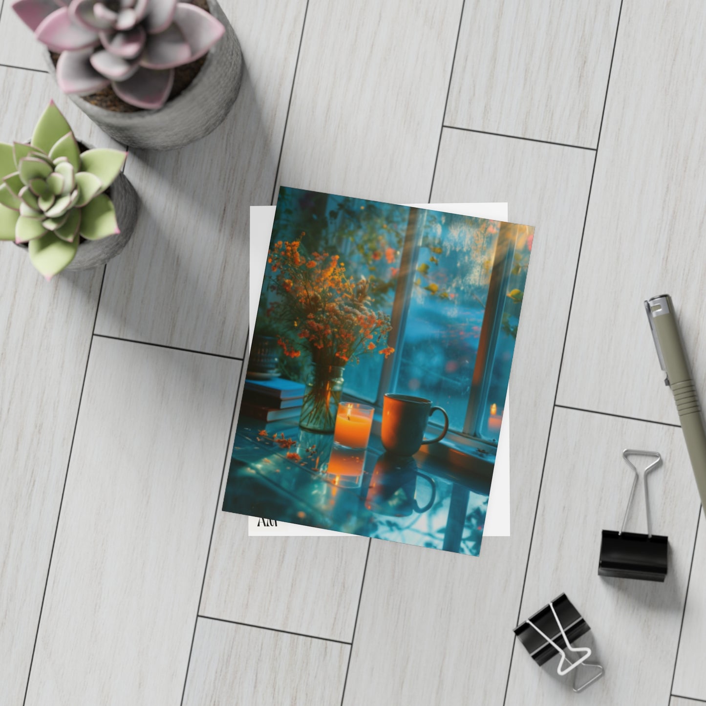 Serene Homescapes/Postcard Bundles (envelopes included)