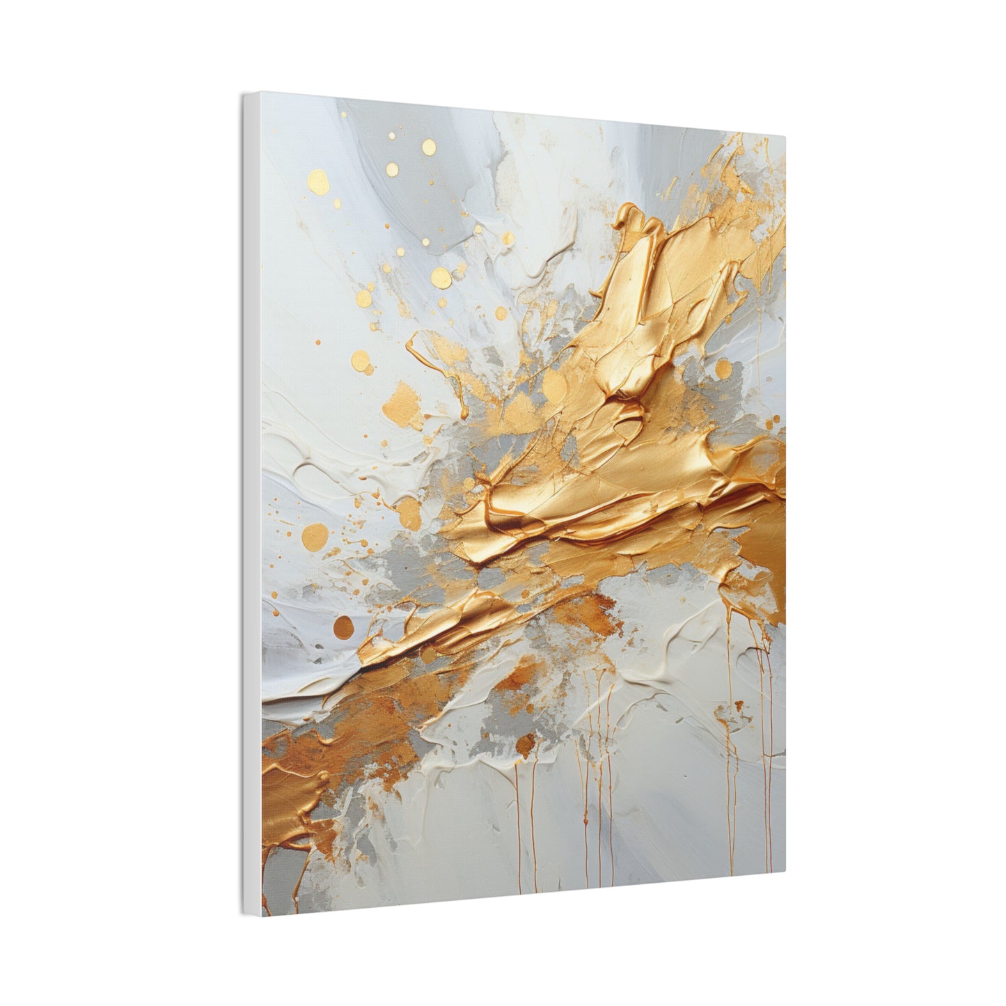 Acrylic Abstract Canvas Print - Richly Textured Artistry