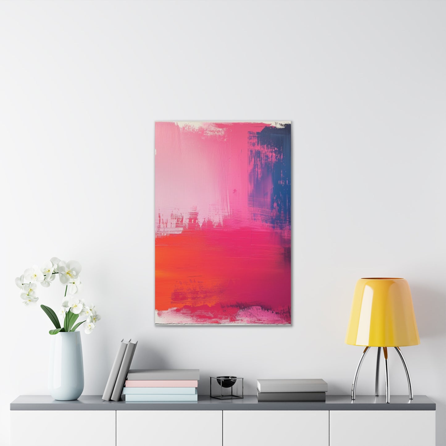 In The Pink: A Symphony of Sophistication Canvas Print