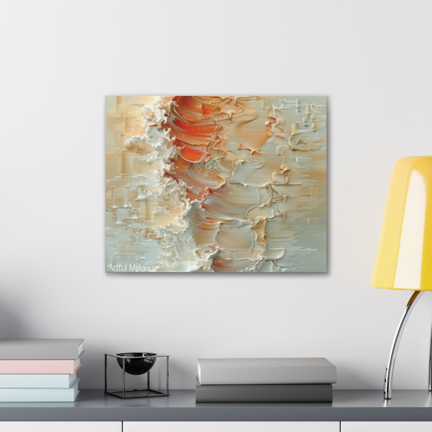 Primary Elegance: A Symphony of Sophistication Canvas Print