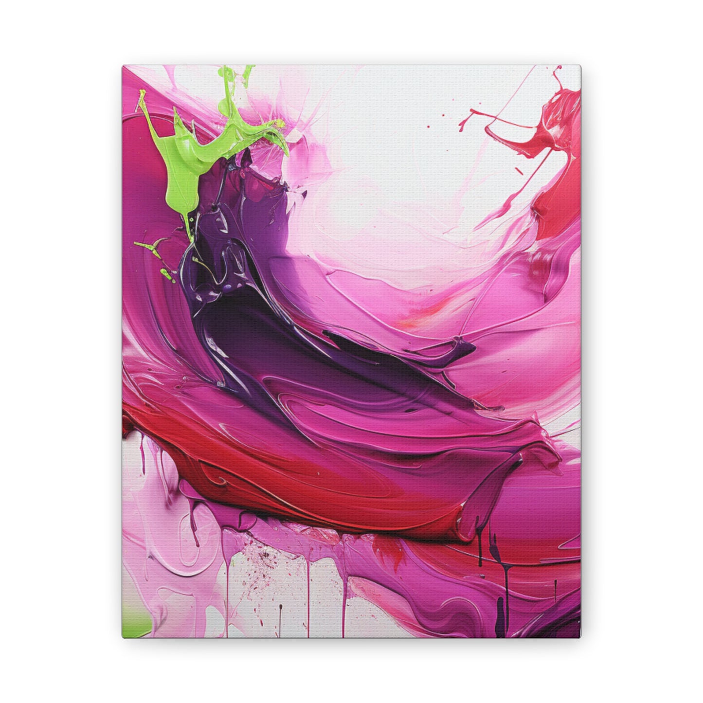 Acrylic Abstract Canvas Print - Richly Textured Artistry