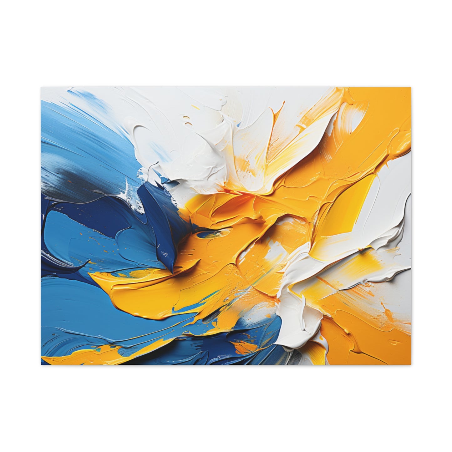 Timeless Elegance: Refined Vibrant Hues Canvas Print for Sophisticated Living Spaces