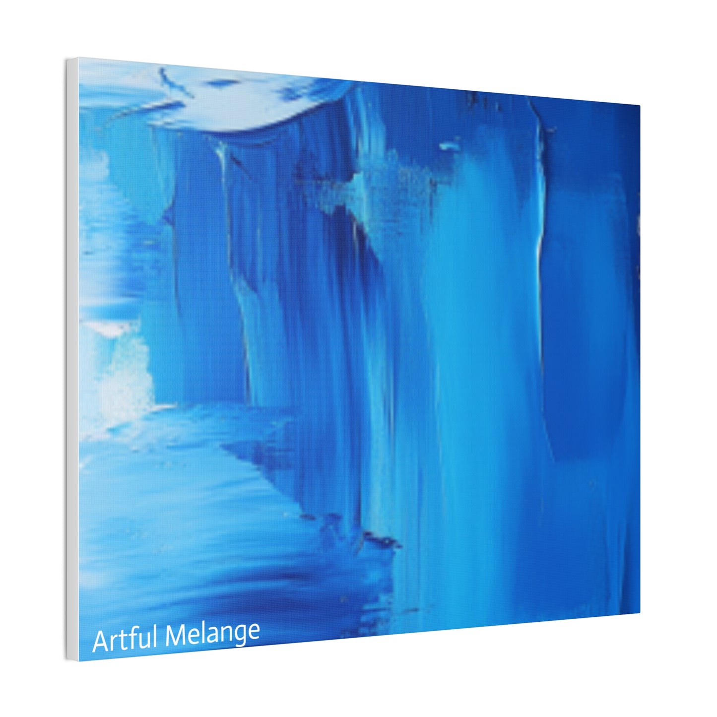 Acrylic Abstract Canvas Print - Richly Textured Artistry