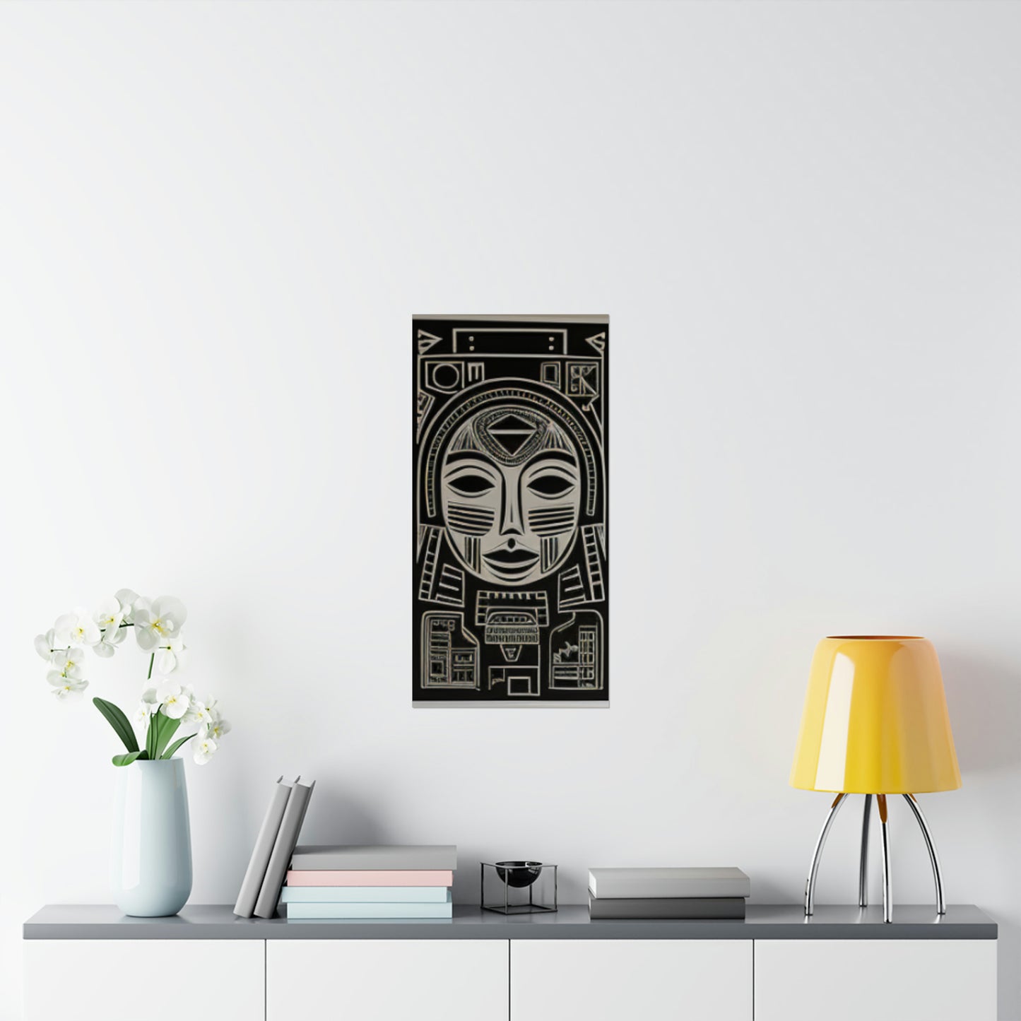 African Essence Matte Vertical Canvas Poster