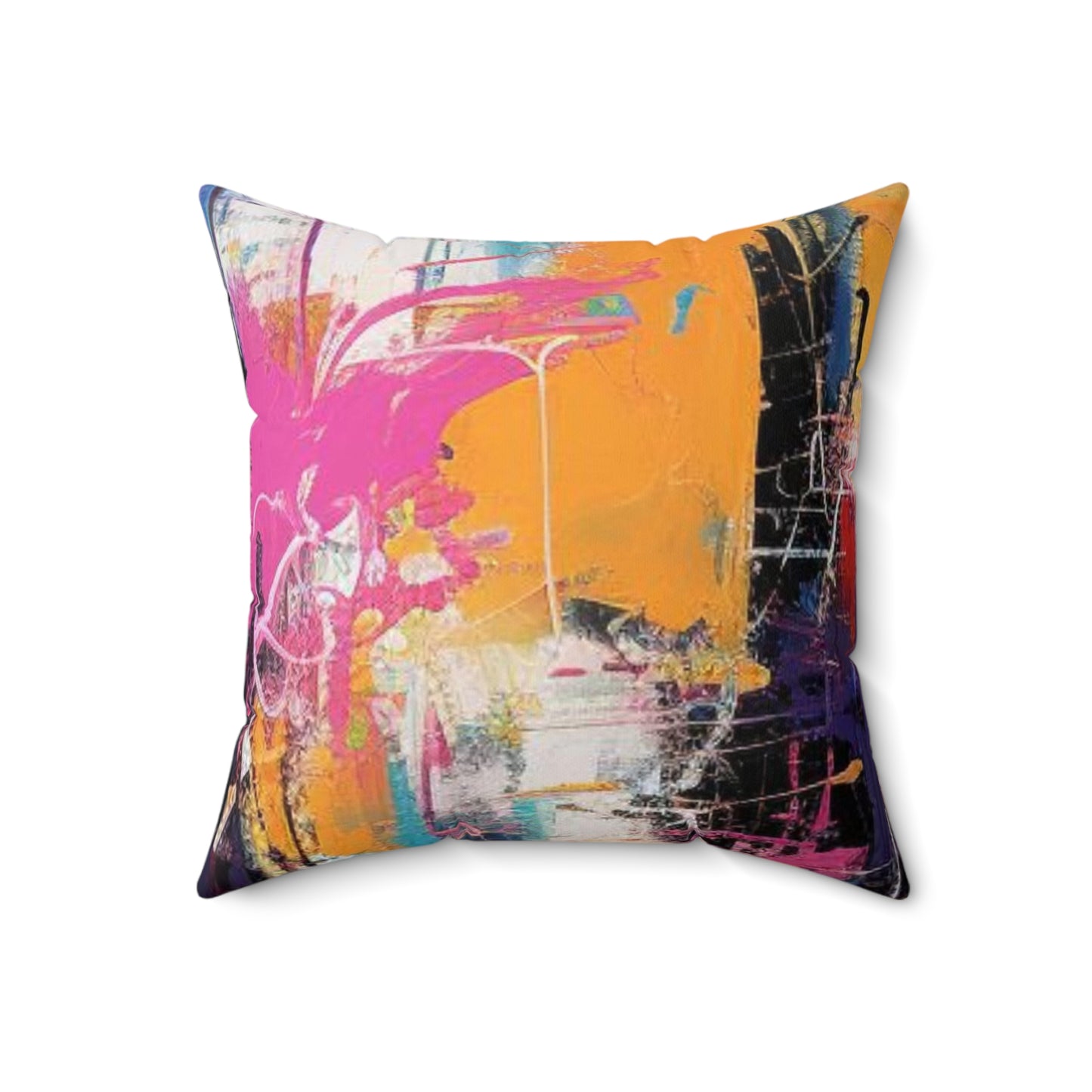 Artistic Abstractions: Abstract Acrylic Art Pillows Collection