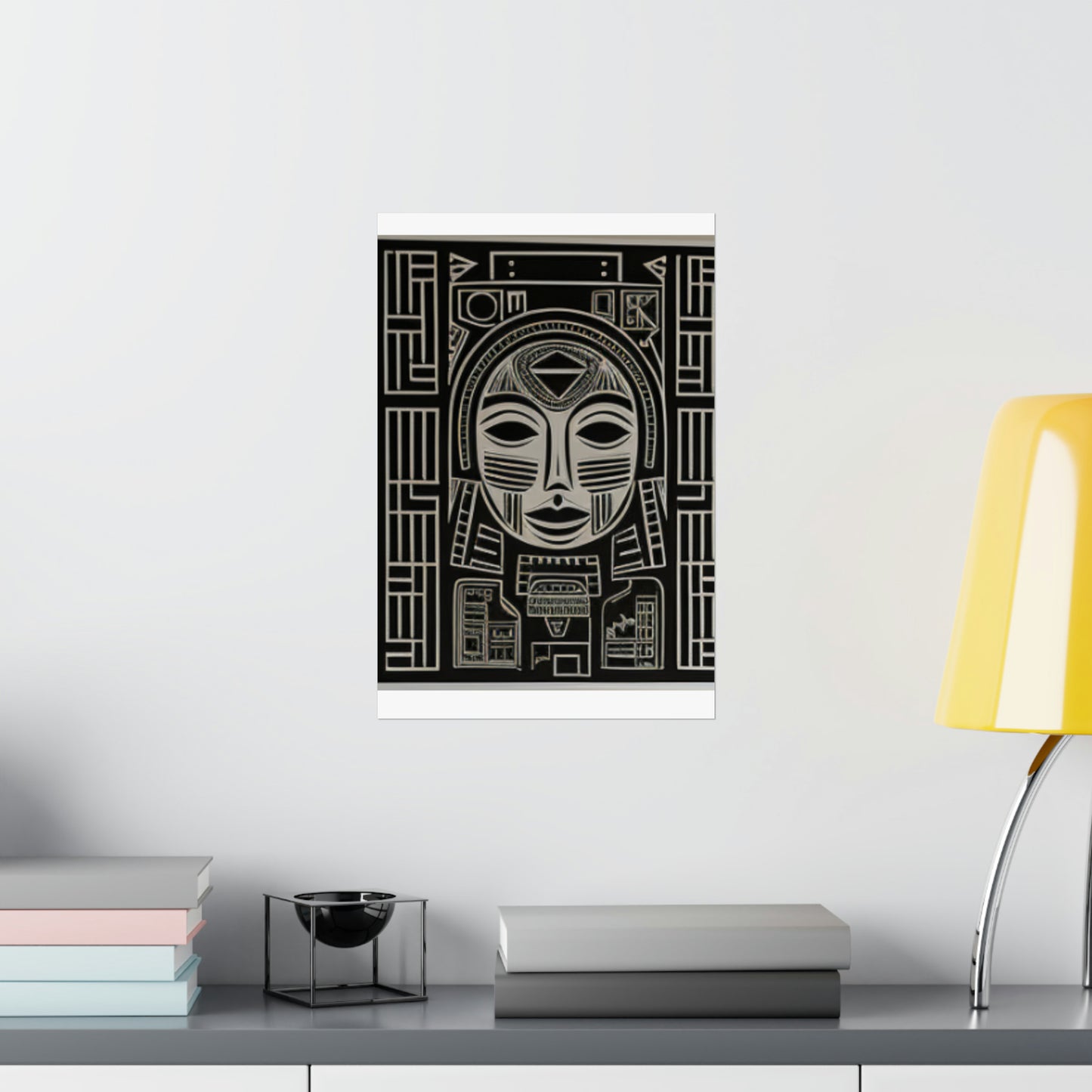 African Essence Matte Vertical Canvas Poster