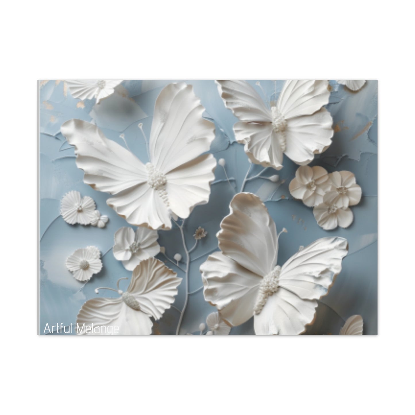 Fluttering Dreams: Butterfly Canvas Print Collection