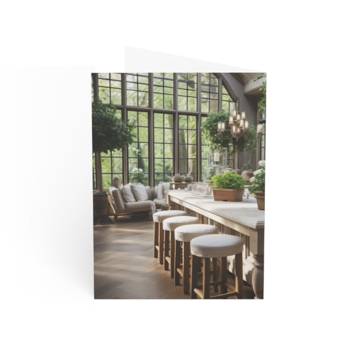 Elegant Kitchen Note Cards (1, 10, 30, and 50pcs)