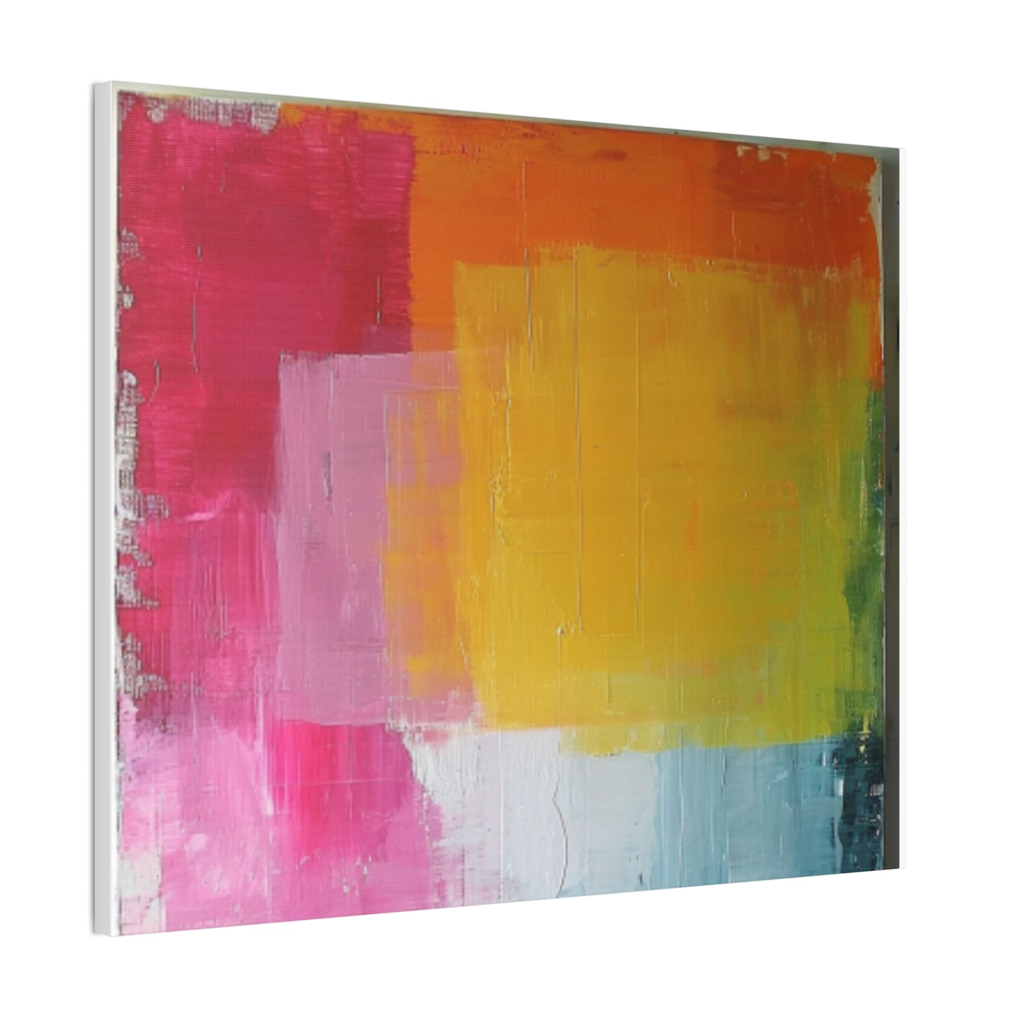 Primary Elegance: A Symphony of Sophistication Canvas Print