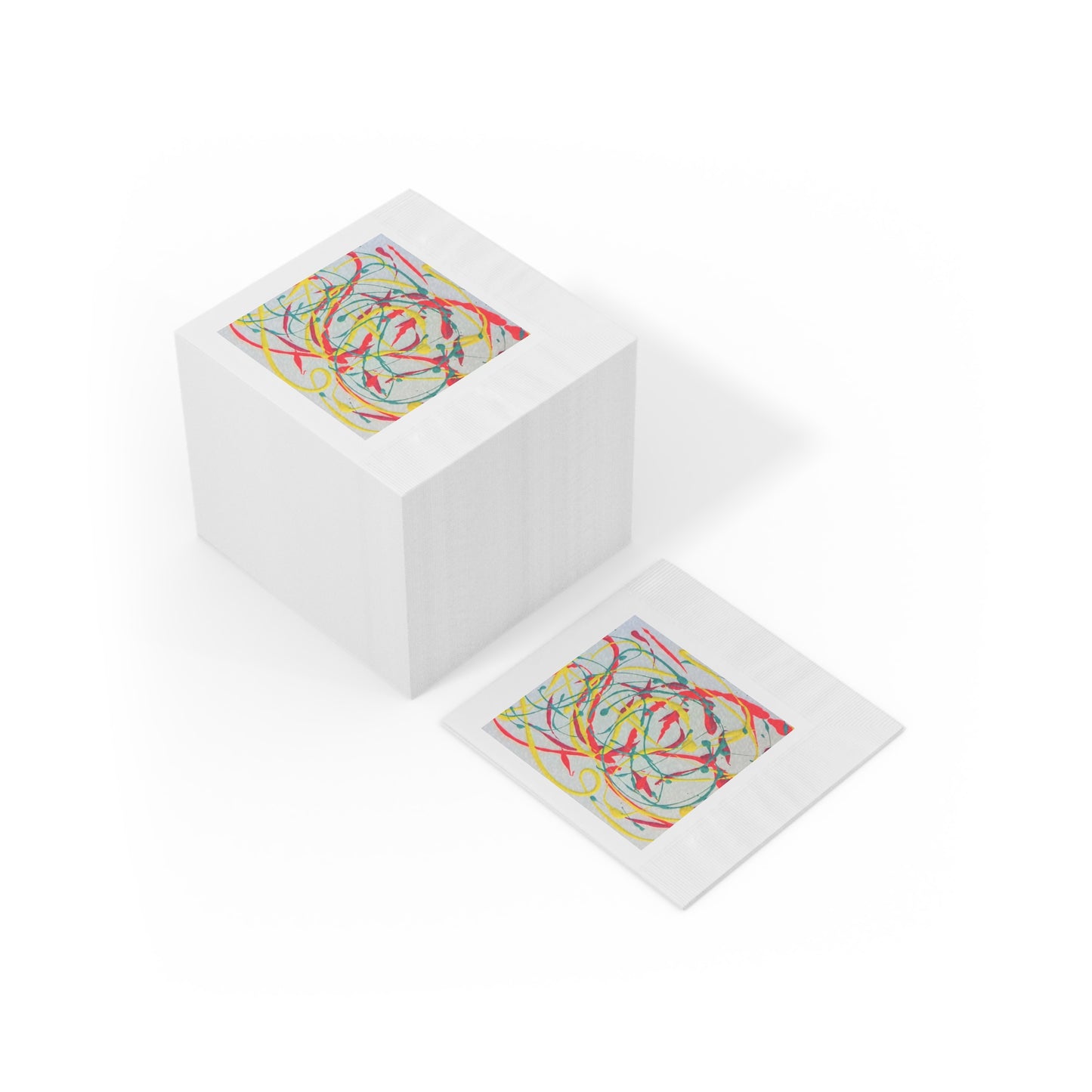 ChromaBlend™ Artistry Abstract Art Napkins”