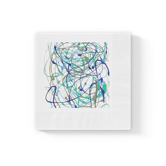 ChromaBlend™ Artistry Abstract Art Napkins”