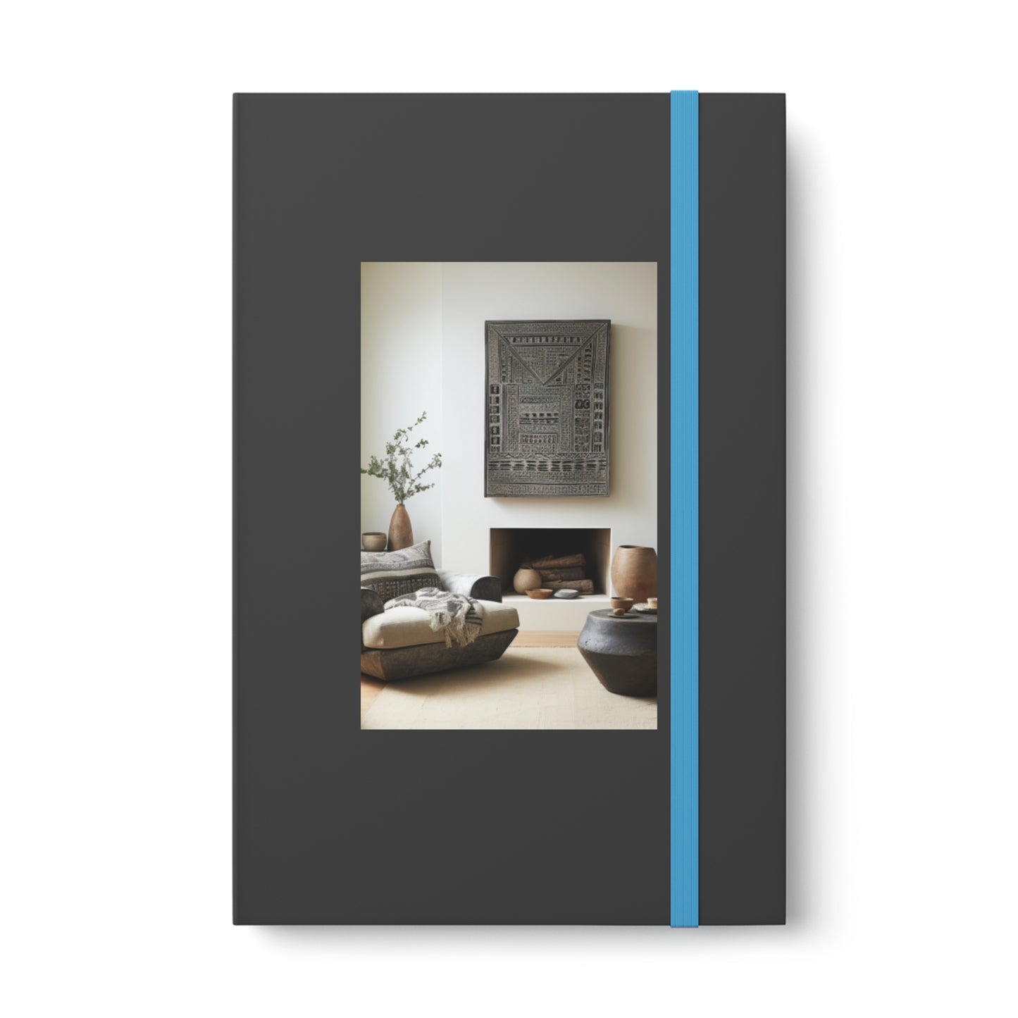 Living Space Design Cover Color Contrast Hardback Journal