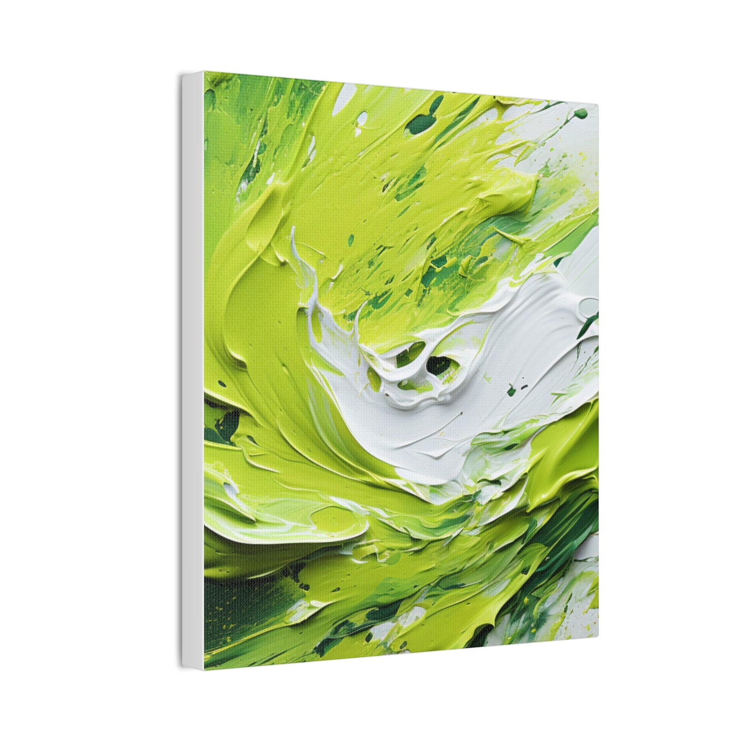 Acrylic Abstract Canvas Print - Richly Textured Artistry