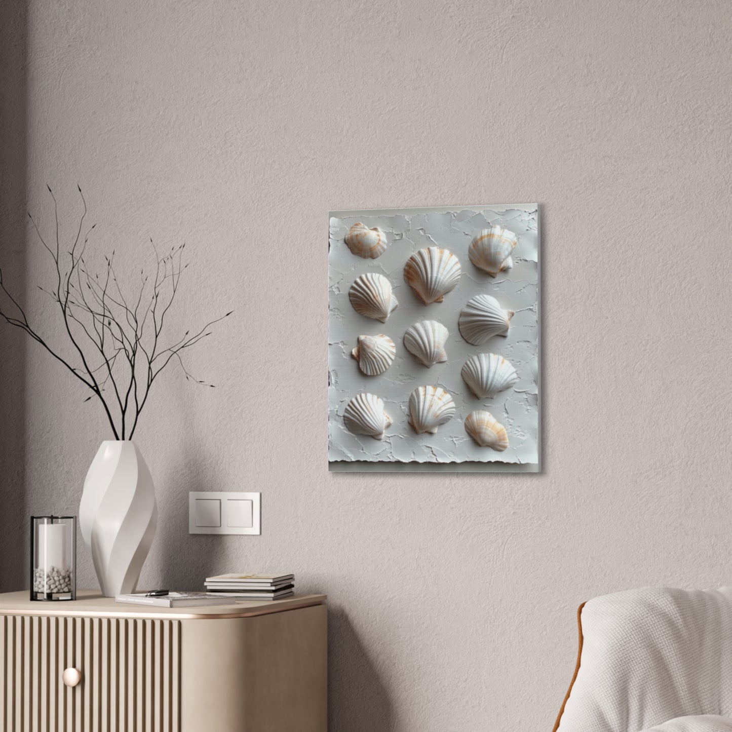 Seashell Serenity Canvas Print