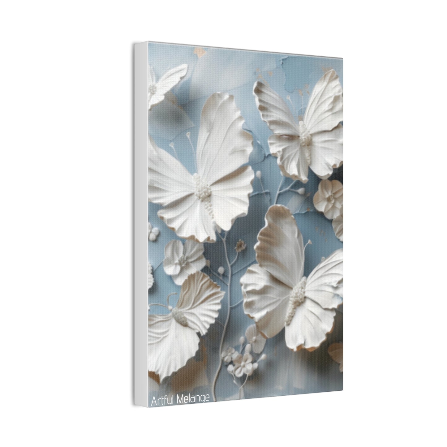 Fluttering Dreams: Butterfly Canvas Print Collection