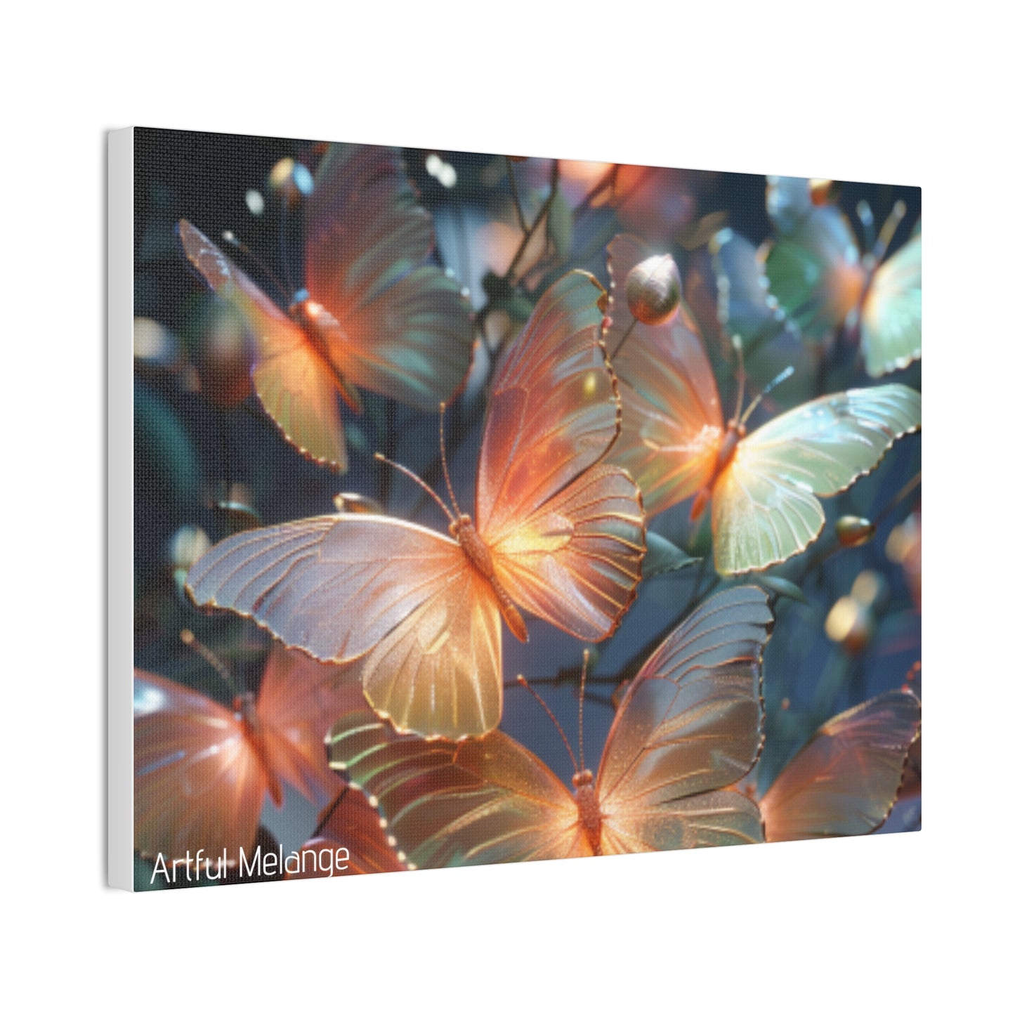 Fluttering Dreams: Butterfly Canvas Print Collection