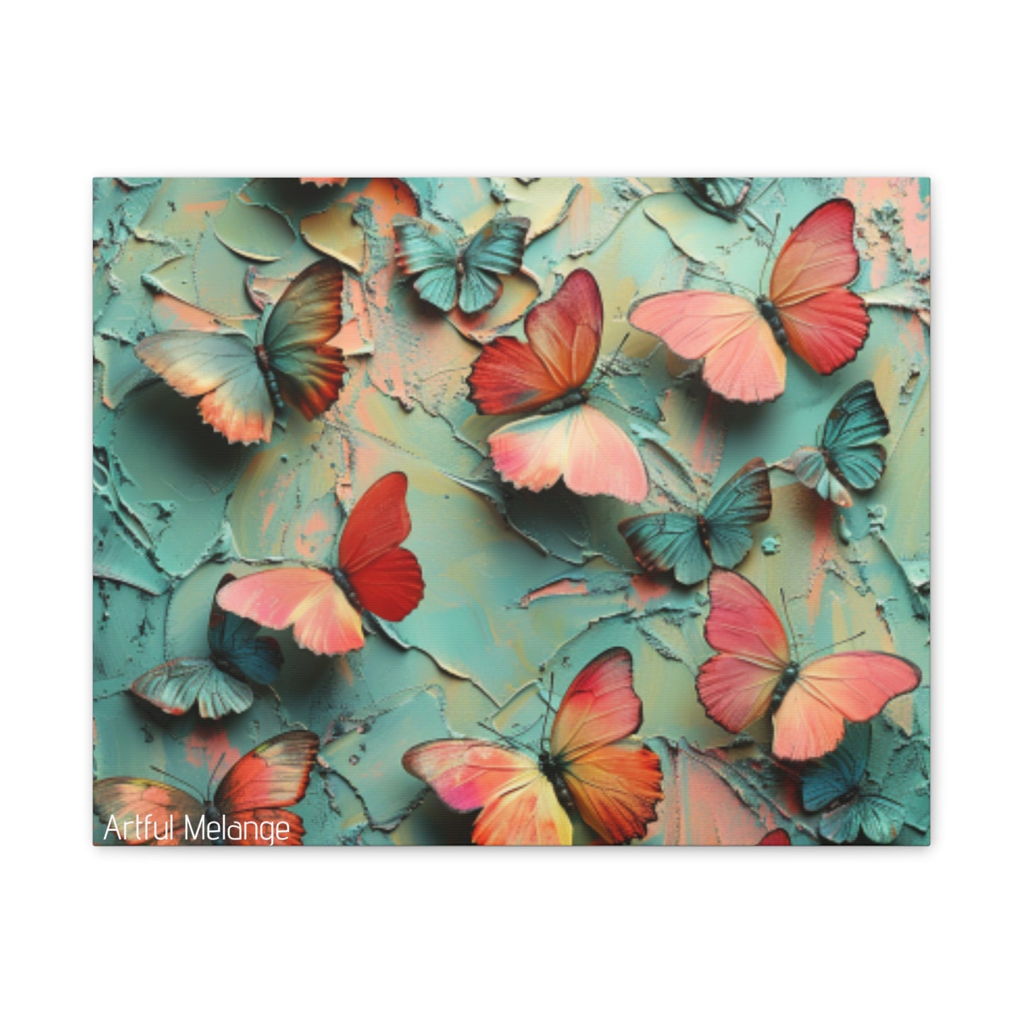 Fluttering Dreams: Butterfly Canvas Print Collection