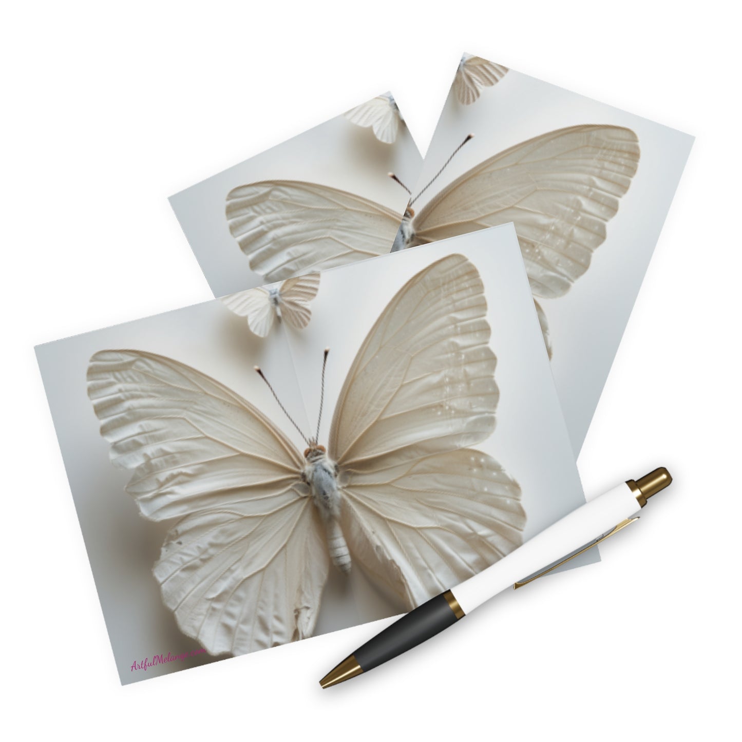 Wings of Wonder: Butterfly Note Card Collection (5 Pack)