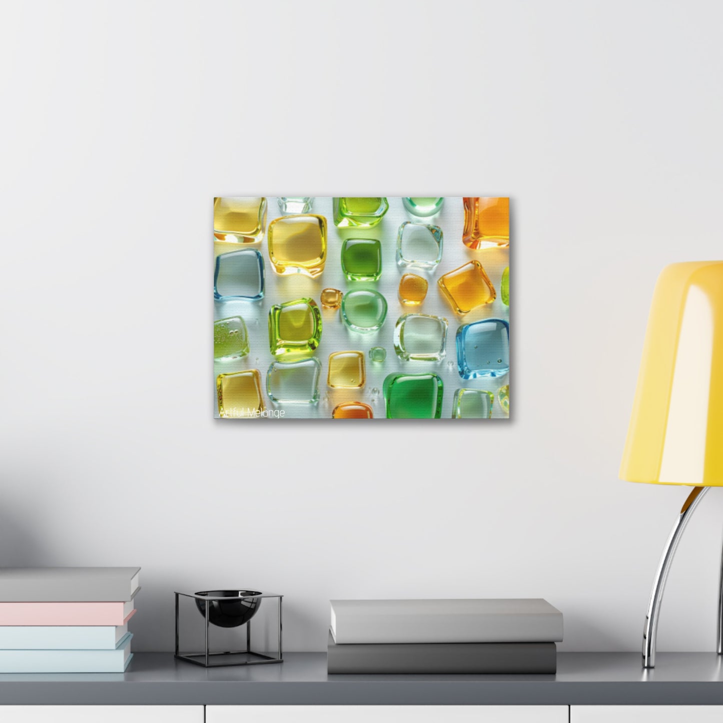 Primary Elegance: A Symphony of Sophistication Canvas Print