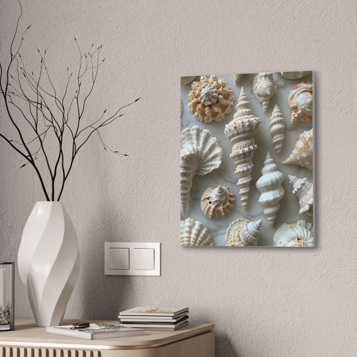 Seashell Serenity Canvas Print