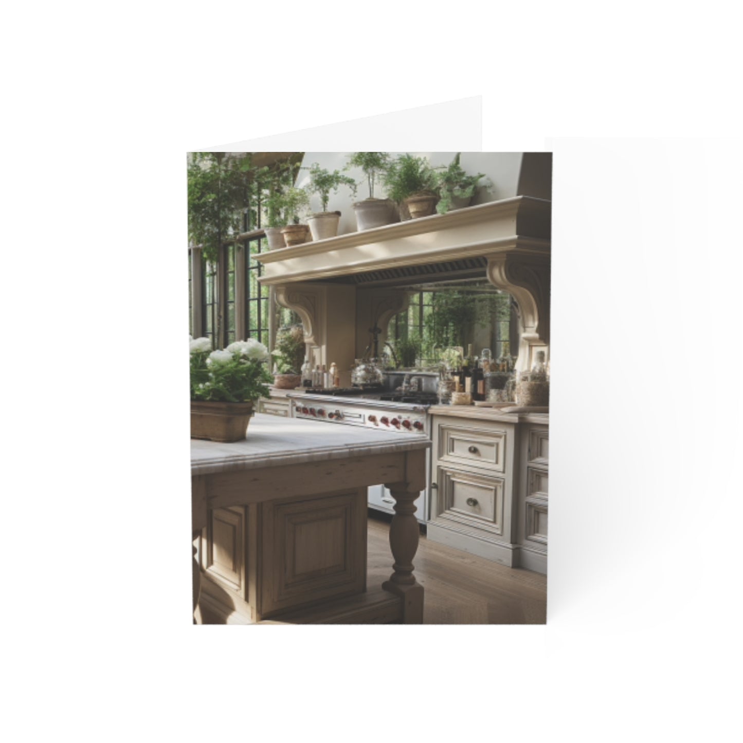 Elegant Kitchen Note Cards (1, 10, 30, and 50pcs)