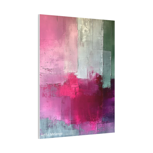 Acrylic Abstract Canvas Print - Richly Textured Artistry