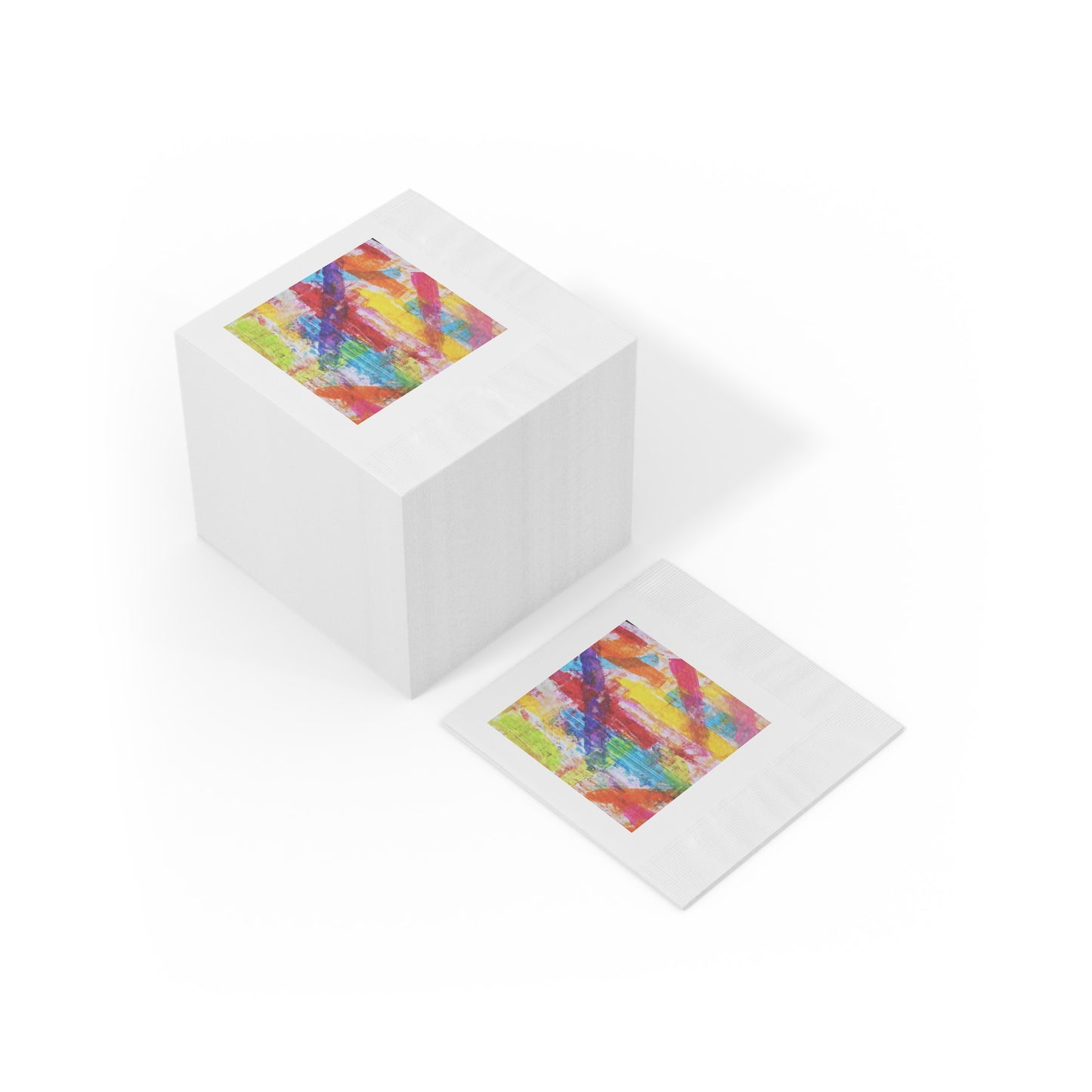 ChromaBlend™ Artistry Abstract Art Napkins”