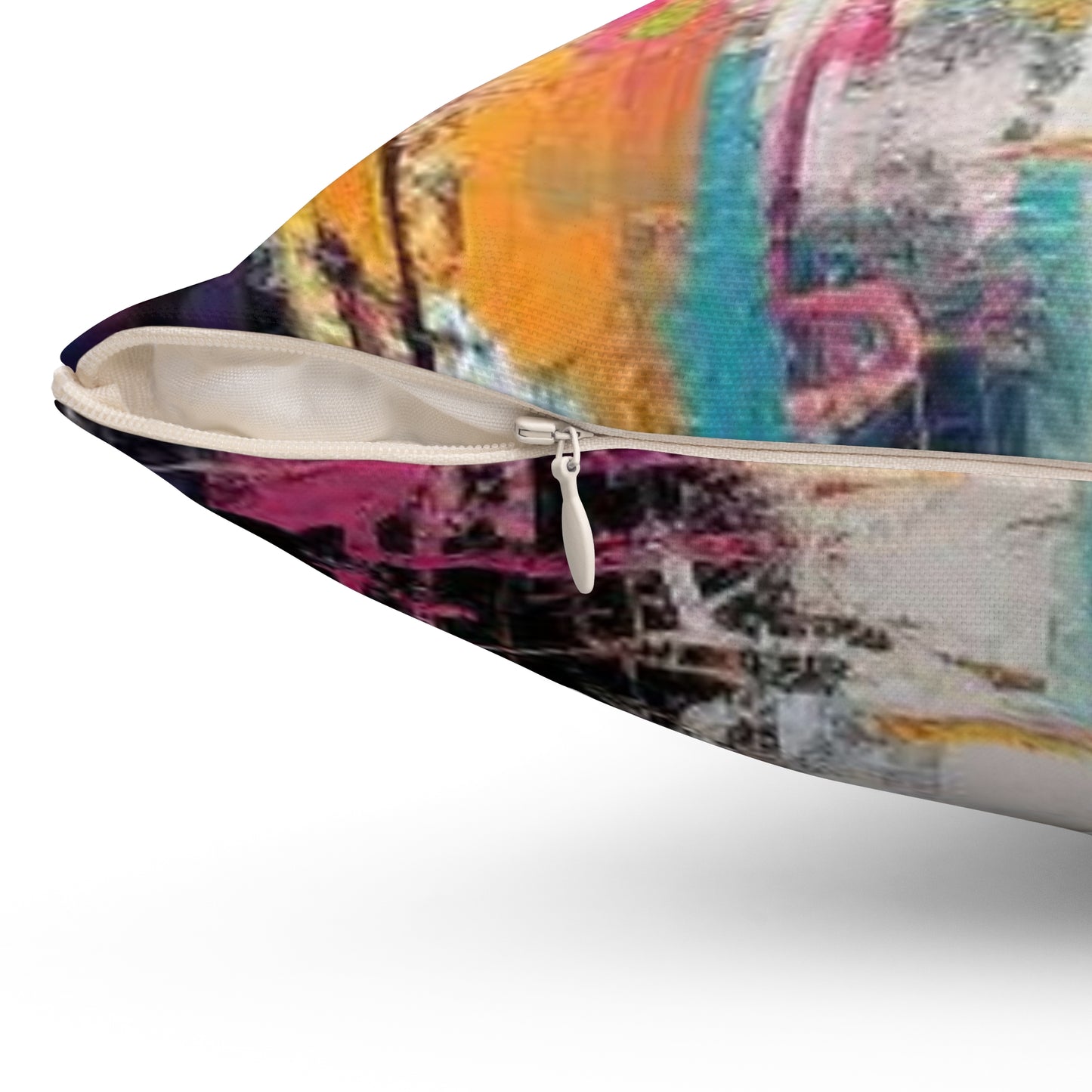 Artistic Abstractions: Abstract Acrylic Art Pillows Collection