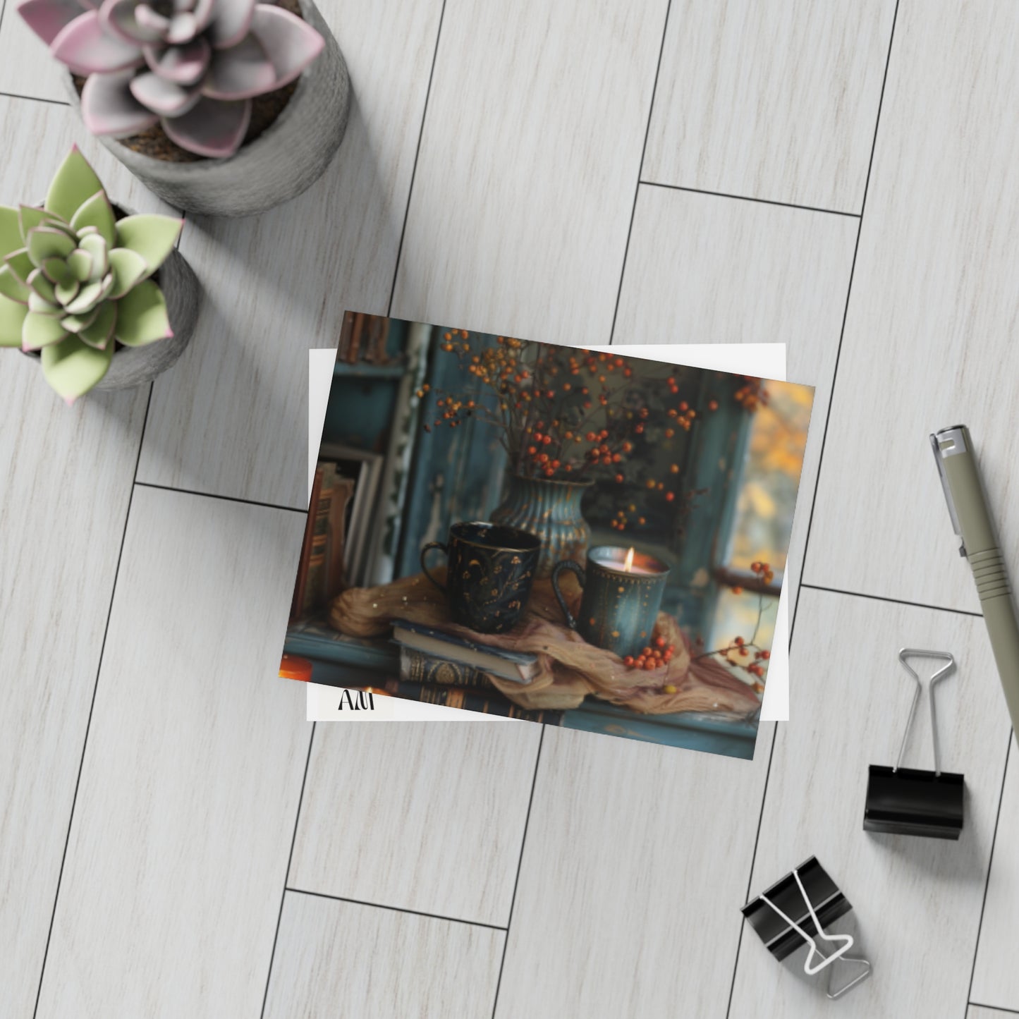 Serene Homescapes/Postcard Bundles (envelopes included)