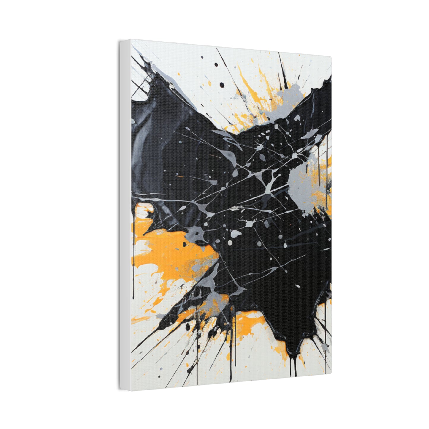 Acrylic Abstract Canvas Print - Richly Textured Artistry