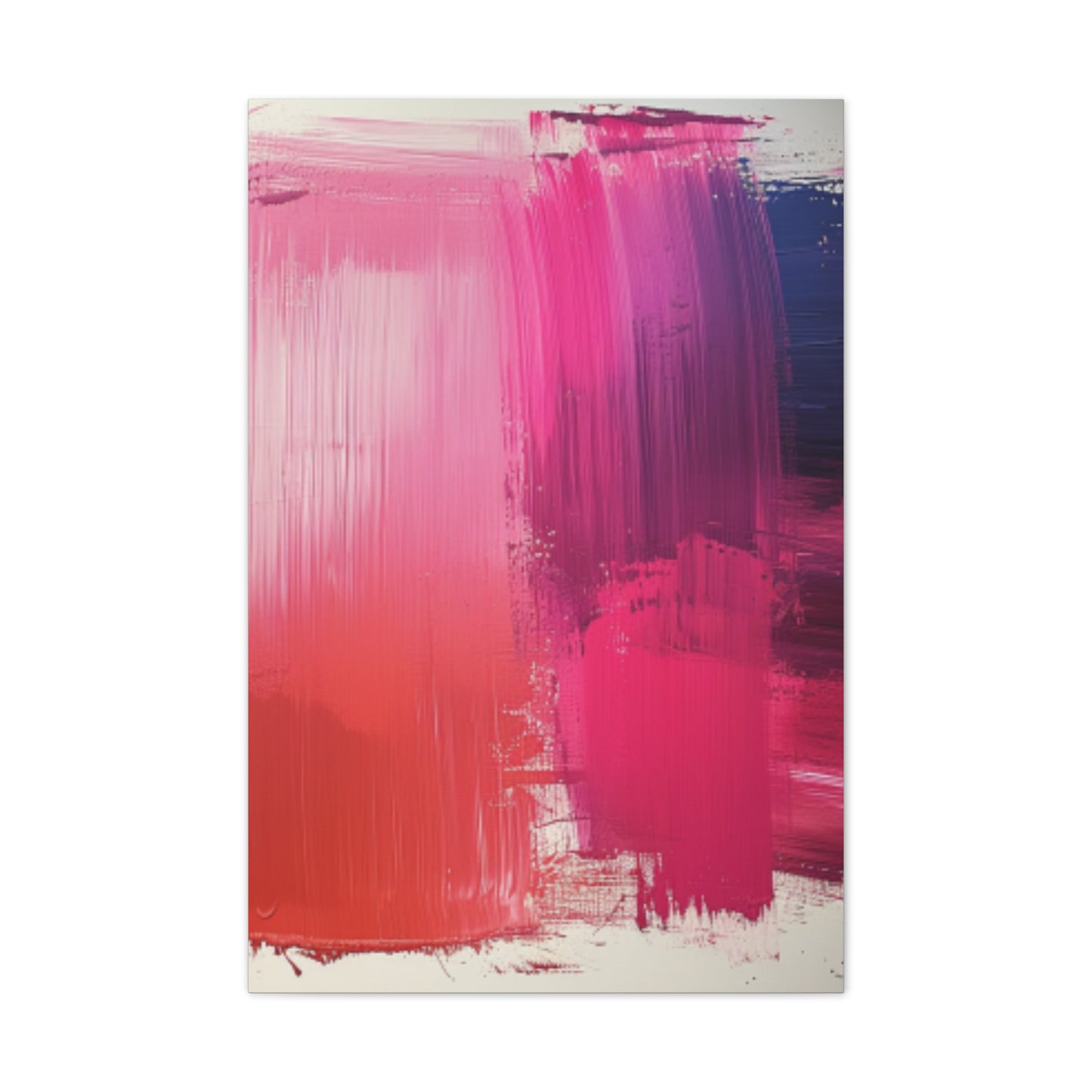 In The Pink: A Symphony of Sophistication Canvas Print