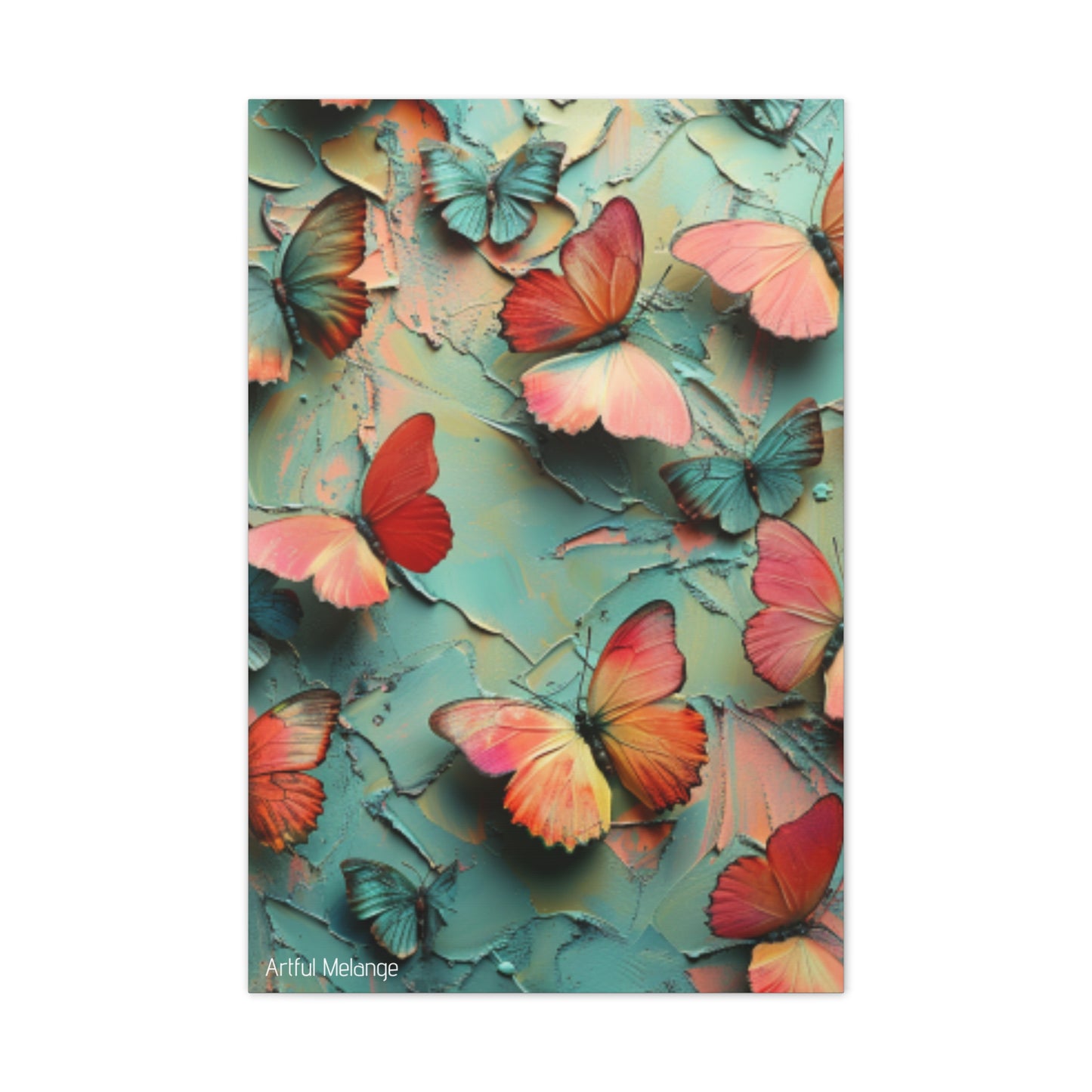 Fluttering Dreams: Butterfly Canvas Print Collection