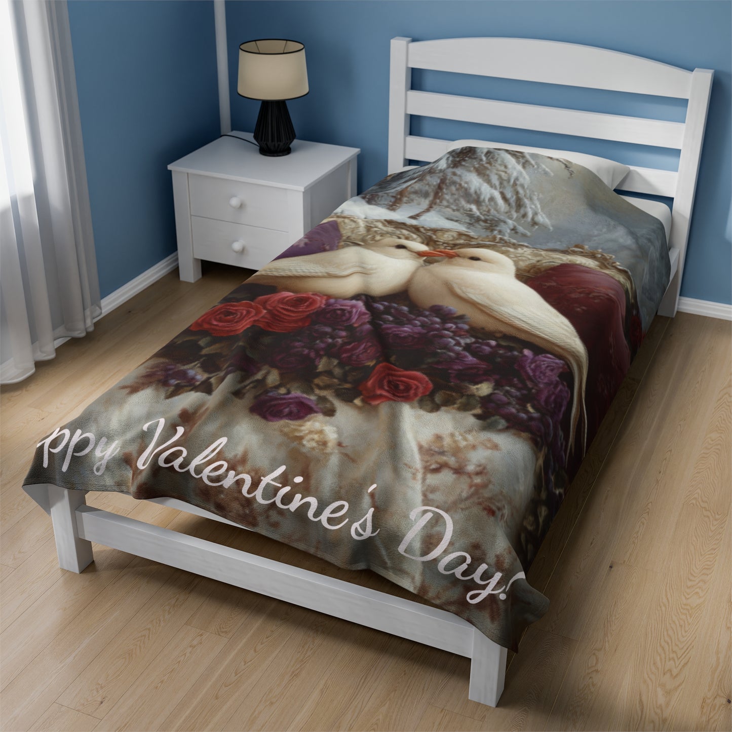 Velveteen Plush Valentine's Day Blanket 14