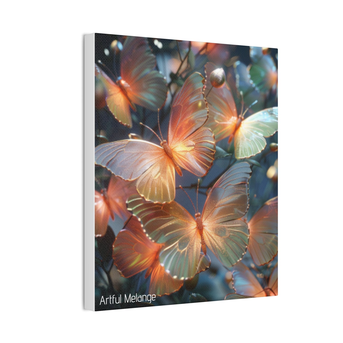 Fluttering Dreams: Butterfly Canvas Print Collection