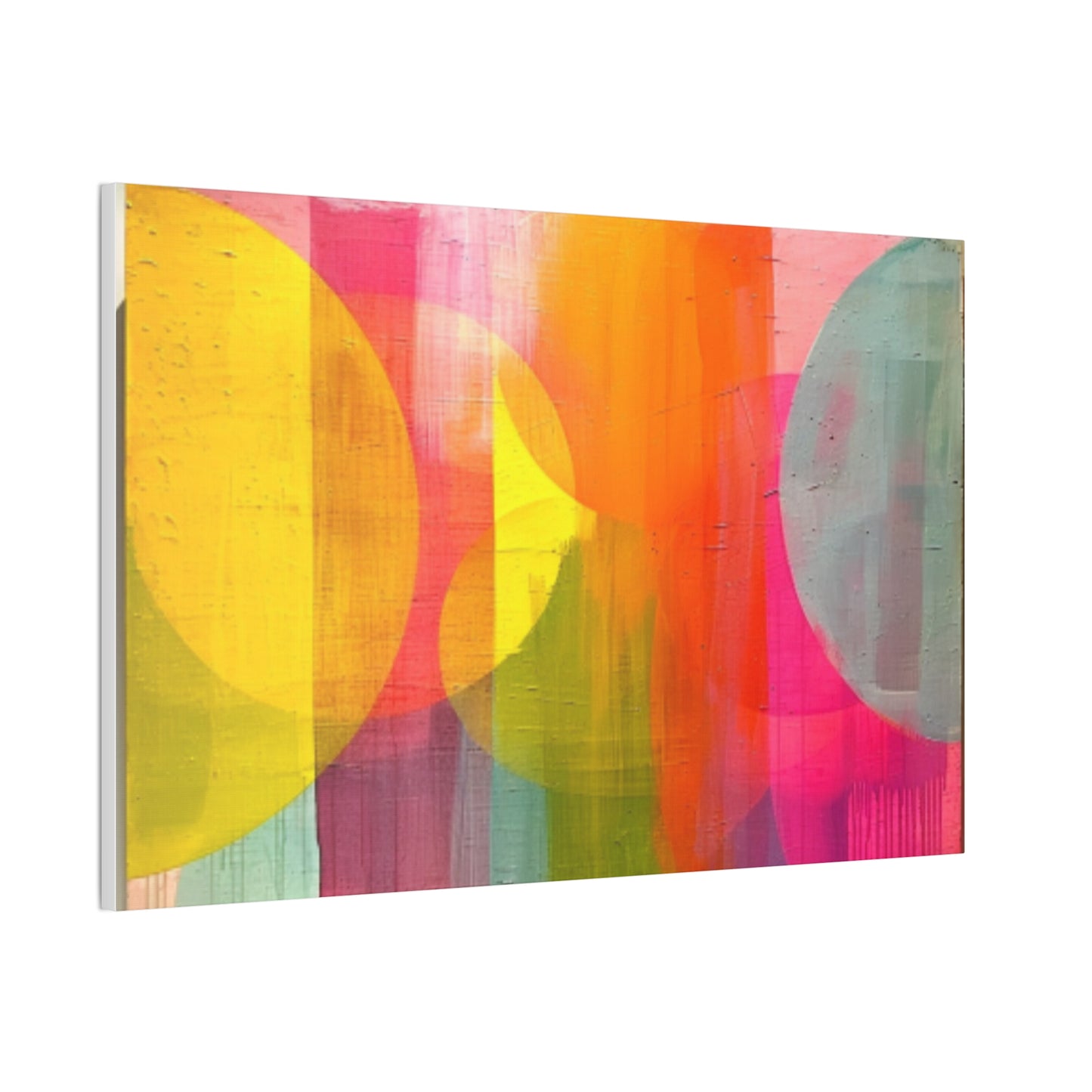 Primary Elegance: A Symphony of Sophistication Canvas Print