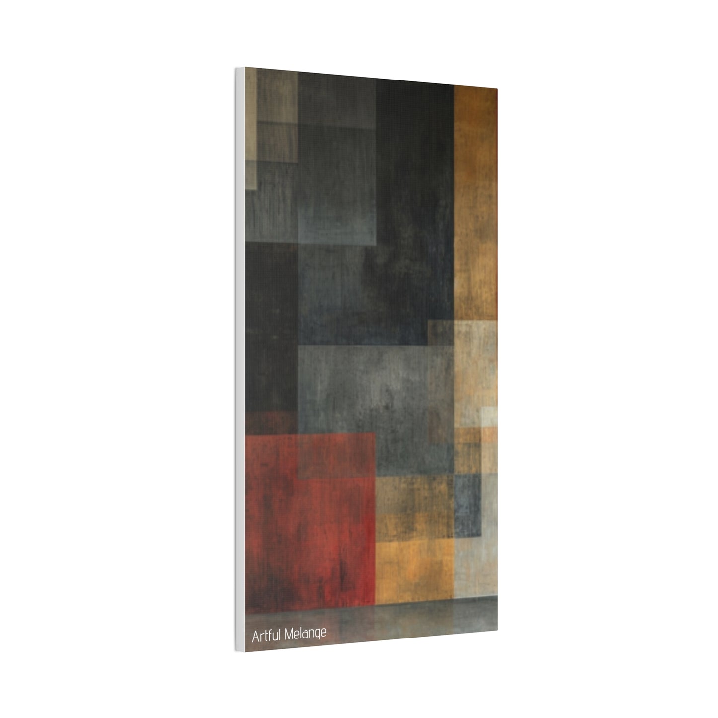 Primary Elegance: A Symphony of Sophistication Canvas Print