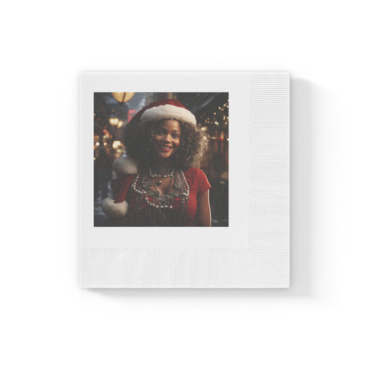 Regal Queen Claus Napkin Set 6